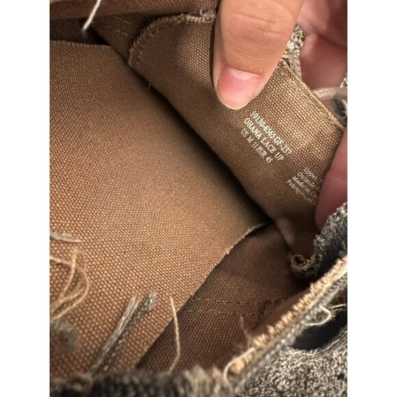 Olukai Men's Ohana Lace Up Shoes Nubuck Size 11 Grey EUC - Picture 4 of 4